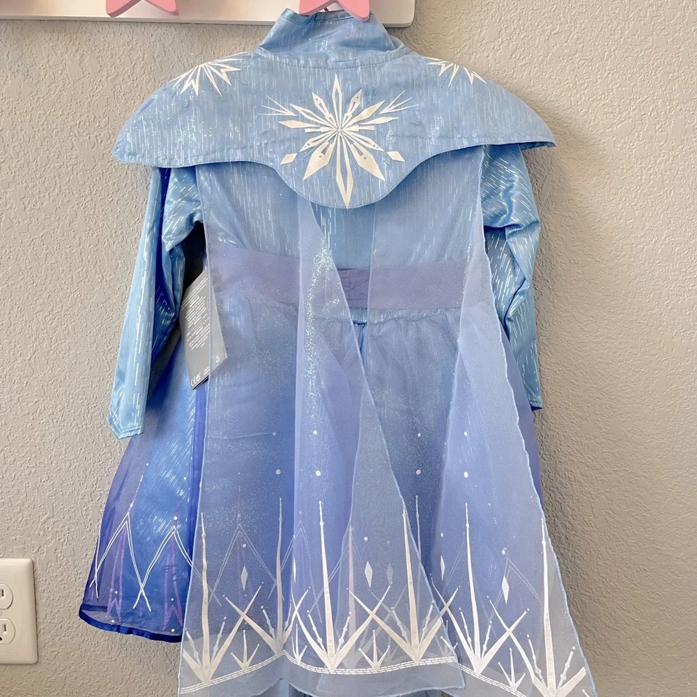 Disney Blue and Purple Elsa Princess Costume